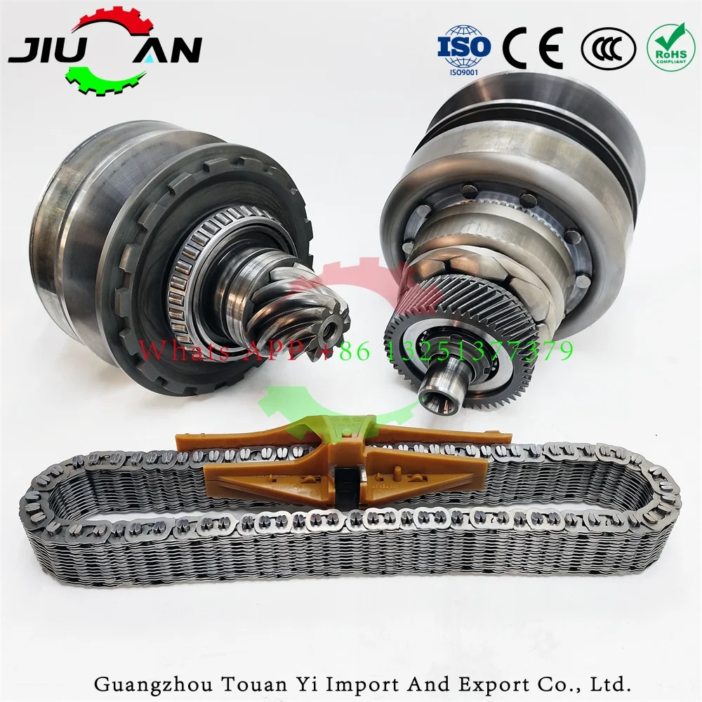

01J 01J331301BG Genuine CVT Transmission Pulley Assembly with Chain 34mm 38mm For Audi A4 A5 A6 A8
