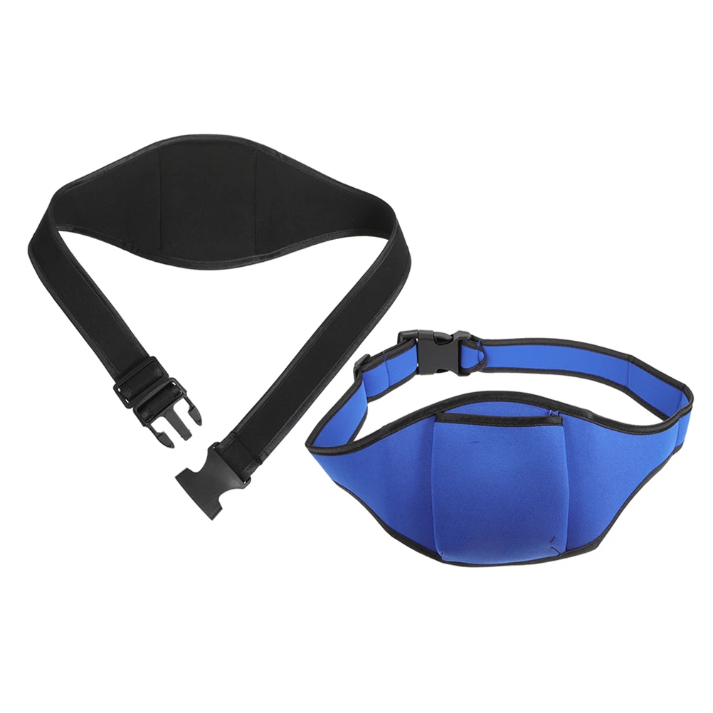 

2 Pcs Microphone Belt Bag Instructor Drop Pouch Holder Carrier Instructors Neoprene Fitness Private Education