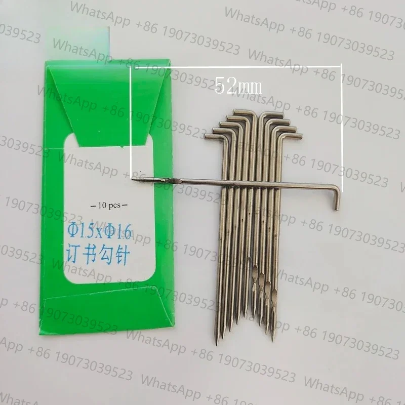 

Перфоратор для переплета книг, игла 1,5x1,6 Детали ниток для шитья книги 1,5x1,6 L = 52 мм