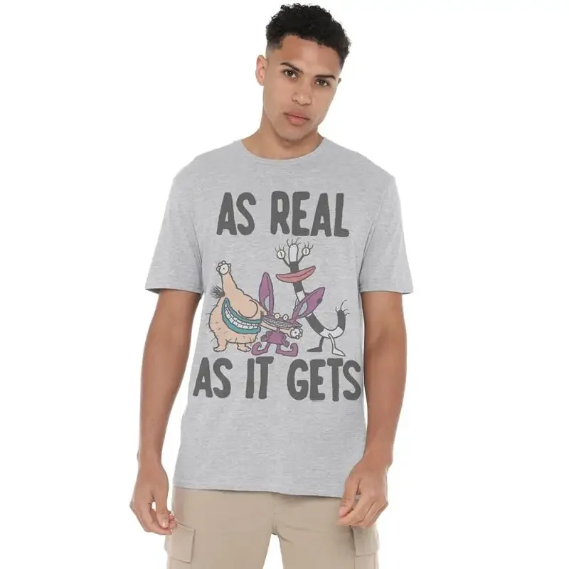 Aaahh Real Monsters As It Gets T Shirt S 2Xl Athletic Heather