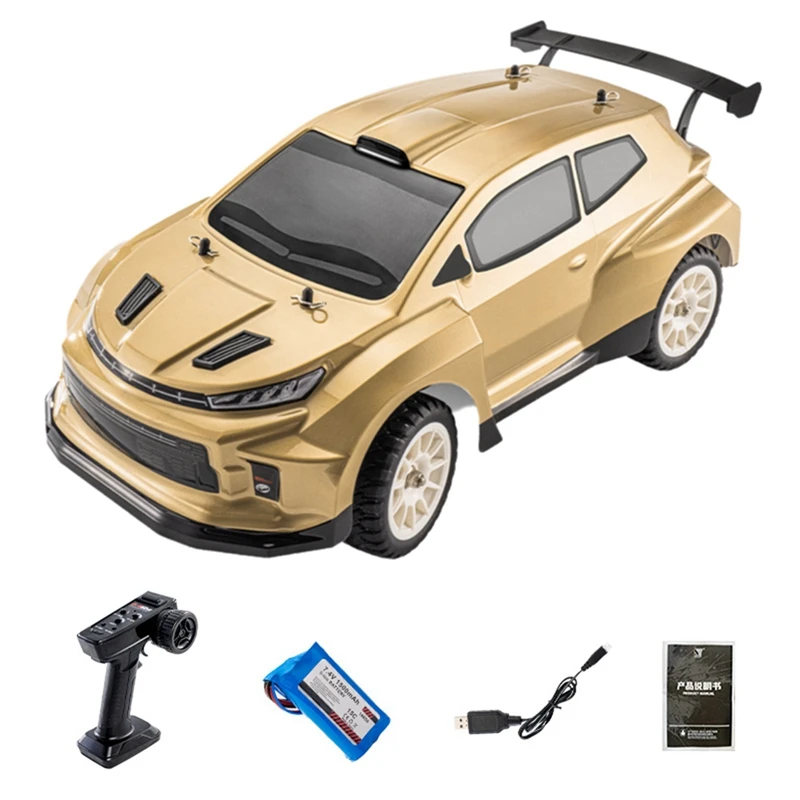 

For SY1204 1/12 RC Car Drift Four-Wheel Drive Remote Control Car Racing Car Full Proportions High Speed Truck Gold-A31R