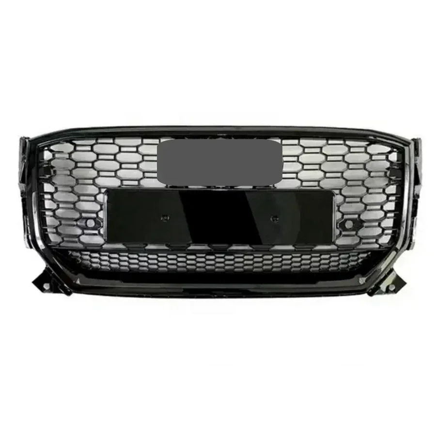 Car Front Bumper Grille Grill for Audi RSQ2 for Q2/SQ2  2017 2018 2019（Refit for RSQ2 Style）Car Accessories tools