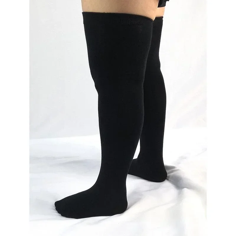 Woman Thigh High Sock Extra Large Size Knee High Stocking Over Knee Socks Plus Big Socks