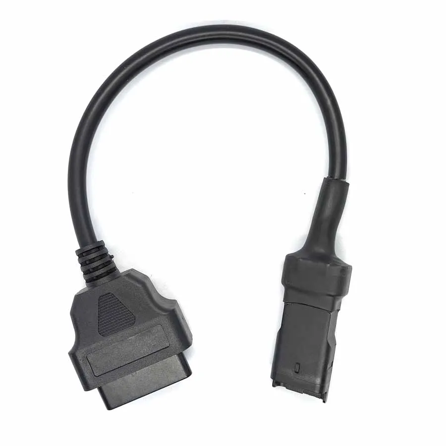 4PIN Motorcycle OBD2 Cable for Ducati 4 Pin Cable Diagnostic 4Pin To OBD2 16 Pin Adapter Engine Fault Diagnosis Detection Plug