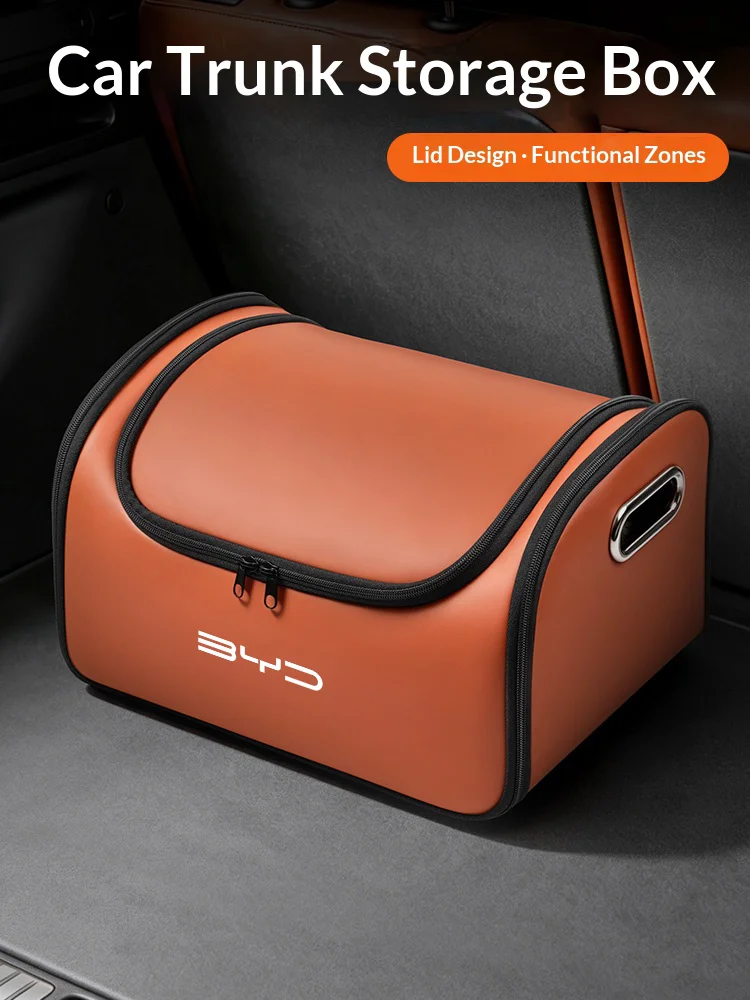 Car Trunk Organizing And Storage Box Large-capacity organizing and storage bag For BYD Tang Song Yuan Automotive supplies