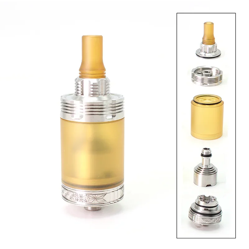 交換可能な空気タンク電子タバコ噴霧器シングルコイルsxk-415-v2-rta-4-one-5-v2-ss316-mtl-rta-45ml