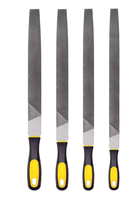 

Triangle semi-circular file polishing tool