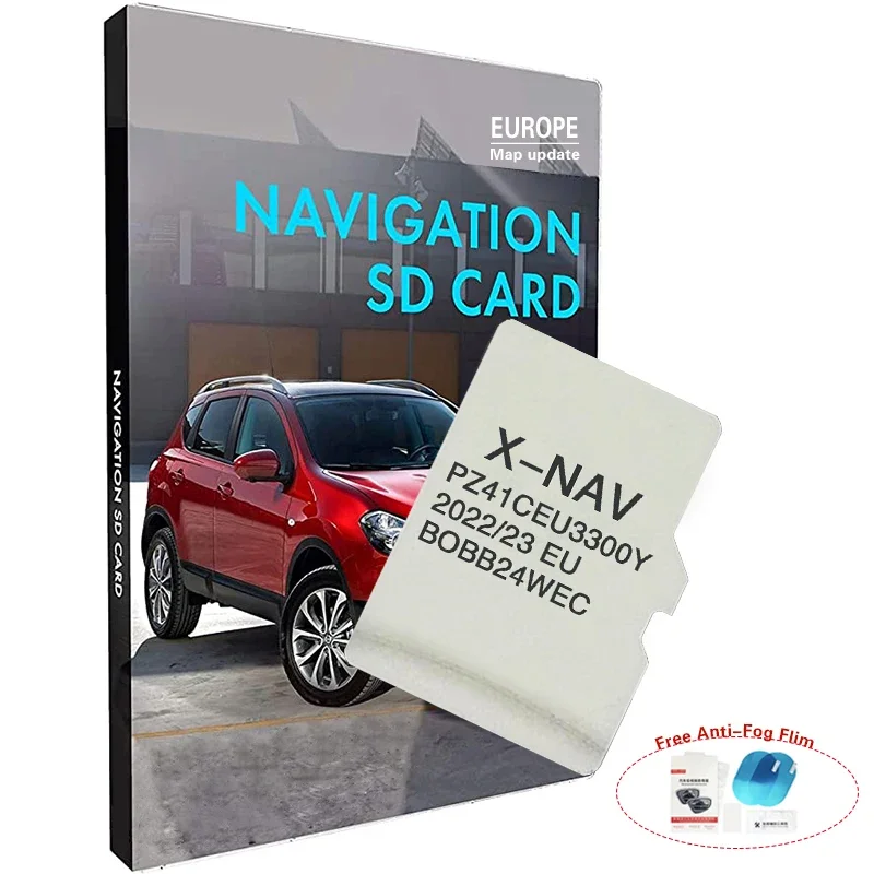 

Maps for Toyota AYGO X-NAV Sat Nav GPS TF Card Navigation 2023 Europe RU UK Version Update with Free Anti Fog Flim