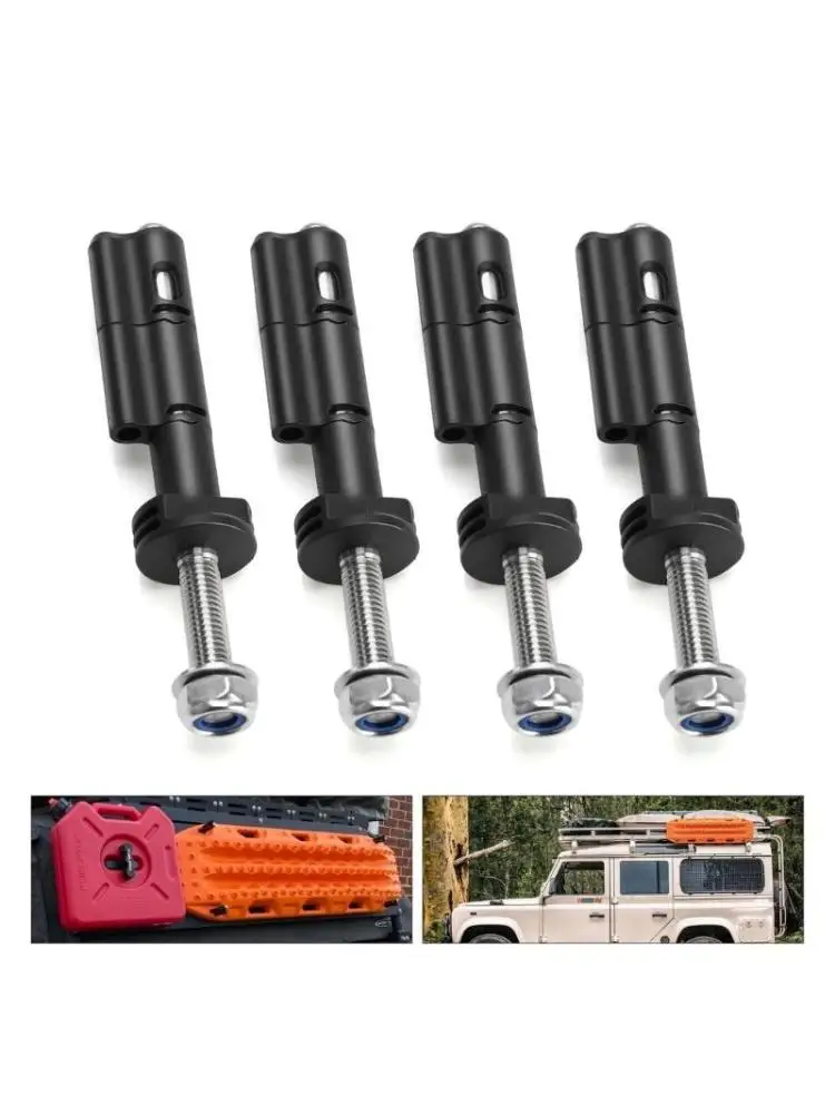 

Traction Boards Mounting Pins Lockable Recovery Tracks Bracket Set for MaxTrax