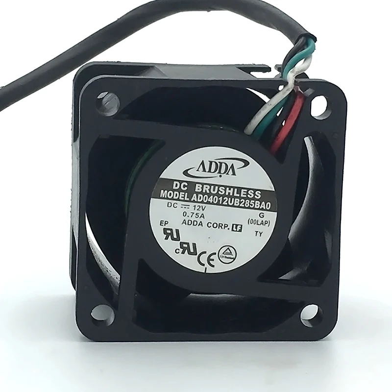 ORIGINALE AD04012UB285BA0 12V 0.75A 4028 40*40*28mm NUOVO RADIATORE VENTOLA DI RAFFREDDAMENTO