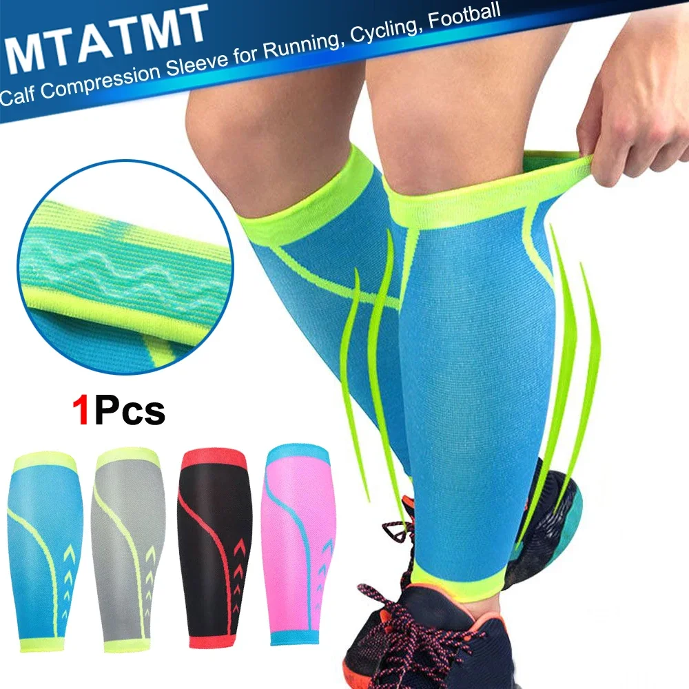 

1Pcs Calf Compression Sleeve, Compression Leg Sleeves For Running, Footless Compression Socks, Helps Shin Splints Guards Sleeves