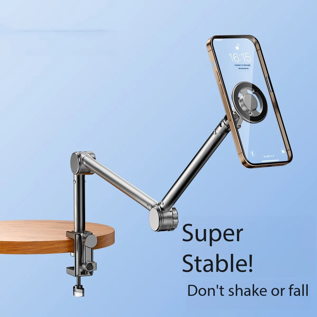 

Magnetic Lying On Tablet Holder Bed Elephant Living Cradle Maca Tape Magsafe Tablet Stand Articulated Arm For Ipad Mini Kindle