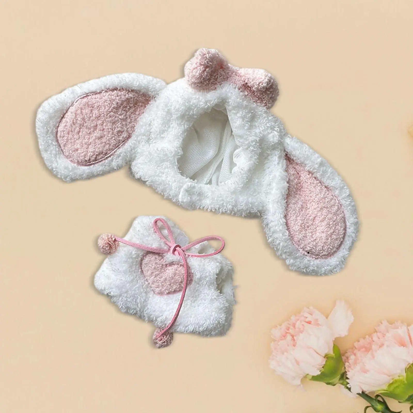 

Dress up Doll Rompers Costumes Doll Accessories Adorable Stylish for 17cm Doll Soft for Kids Doll Outifits Plush Doll Clothes