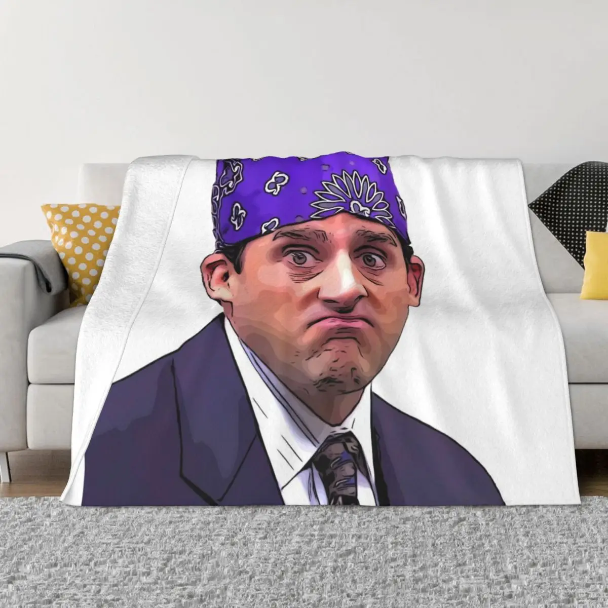 

Prison Mike The Office Throw Blanket Single Multi-Purpose Designers Sleeping Bag Blankets