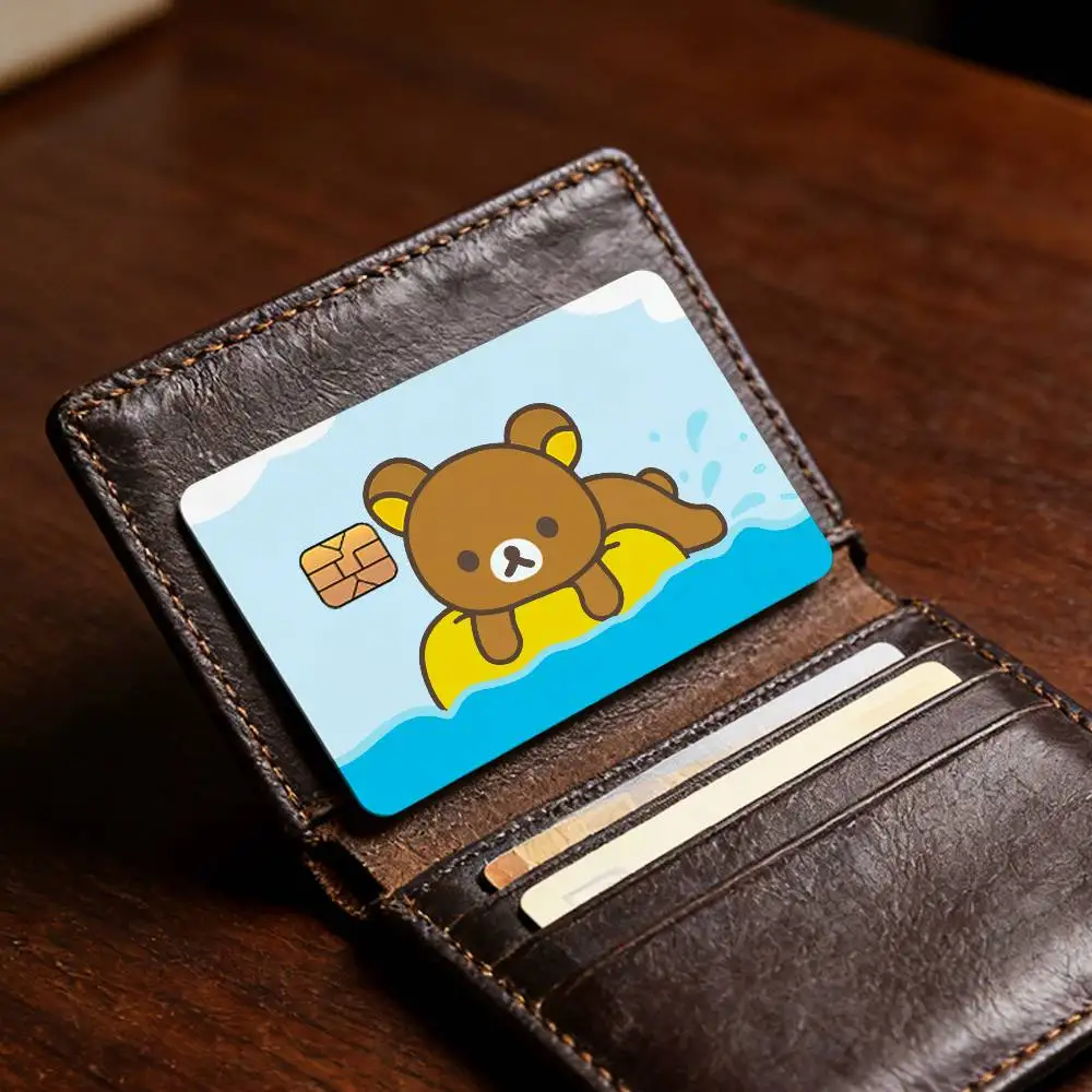 Niedlicher Cartoon R-Rilakkuma Bestseller Deko Exquisiter Kartenaufkleber für Debit- und Kreditkarten Skin-Cover Geschenk für Studenten – Detail 19