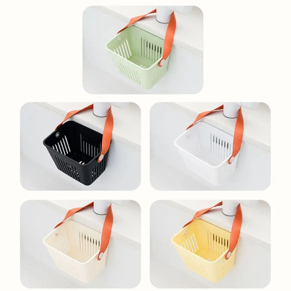 Creative Sink Hanging Strainer Basket Quickly Drain Multifunctional Fruit Clean Filter Rack Detachable Easy To Clean