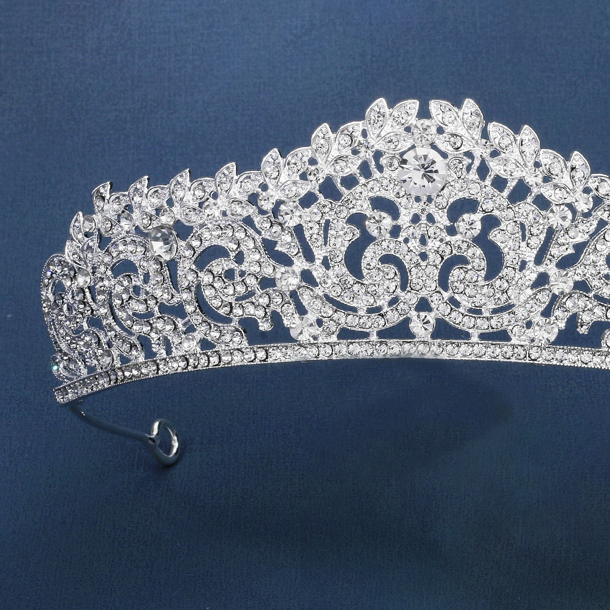 عقال تاج العروس إكسسوارات الشعر تاج سبيكة بسيطة اكسسوارات الزفاف عقال عقال تاج الأميرة