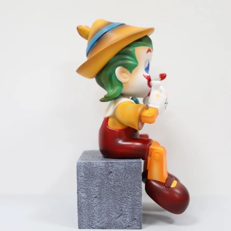 Pinocchio Clown ตุ๊กตาเครื่องประดับแนวโน้มตุ๊กตาตกแต่ง Art HAND-Made ตุ๊กตาของเล่น GK รุ่นรอบหัตถกรรมของเล่นของขวัญวันเกิด