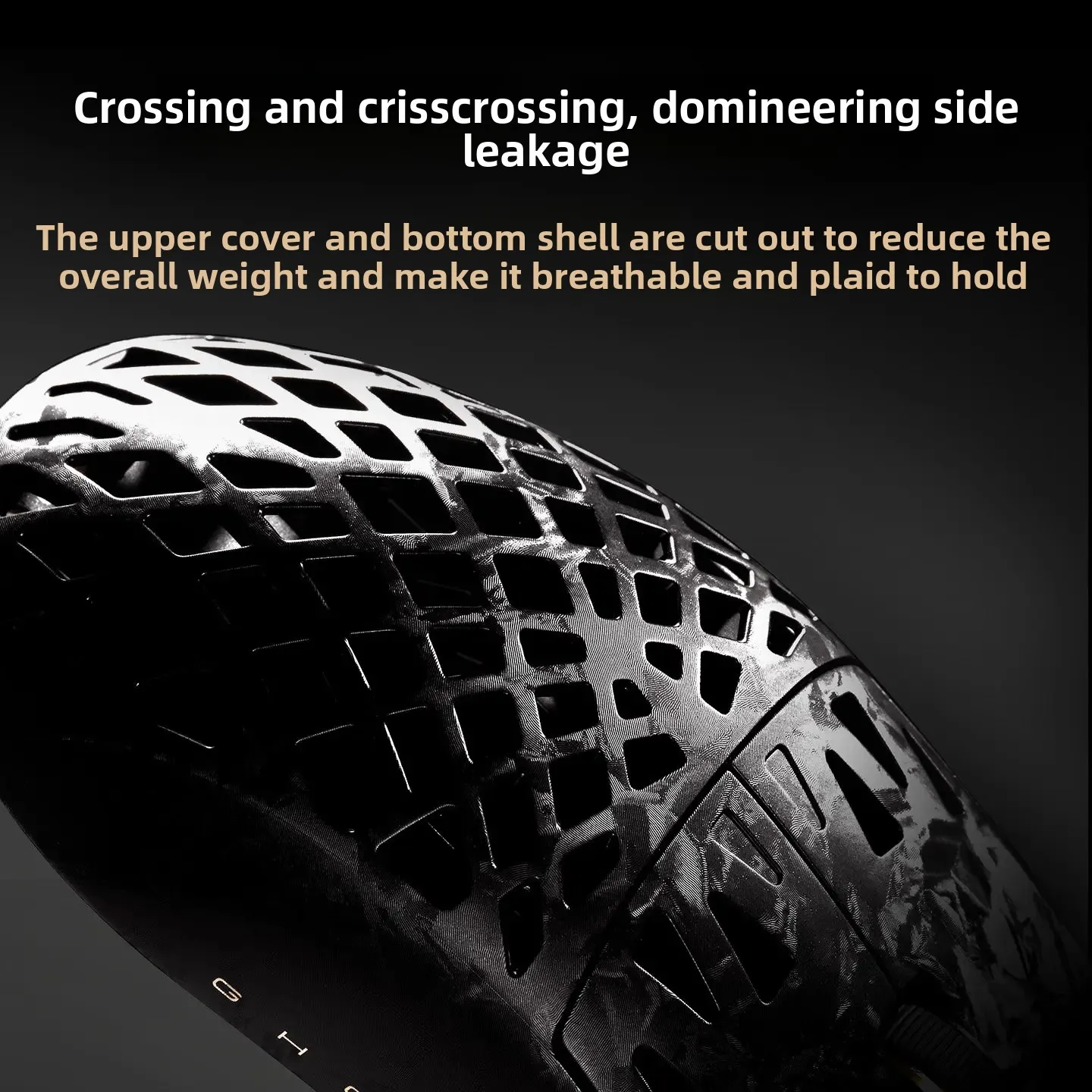 ATK Ghost plus Composite Carbon Fiber Mouse Hollowed-out Wireless Lightweight PAW3955 Dual 8k Mouse Small Hands Gaming Mice Gift