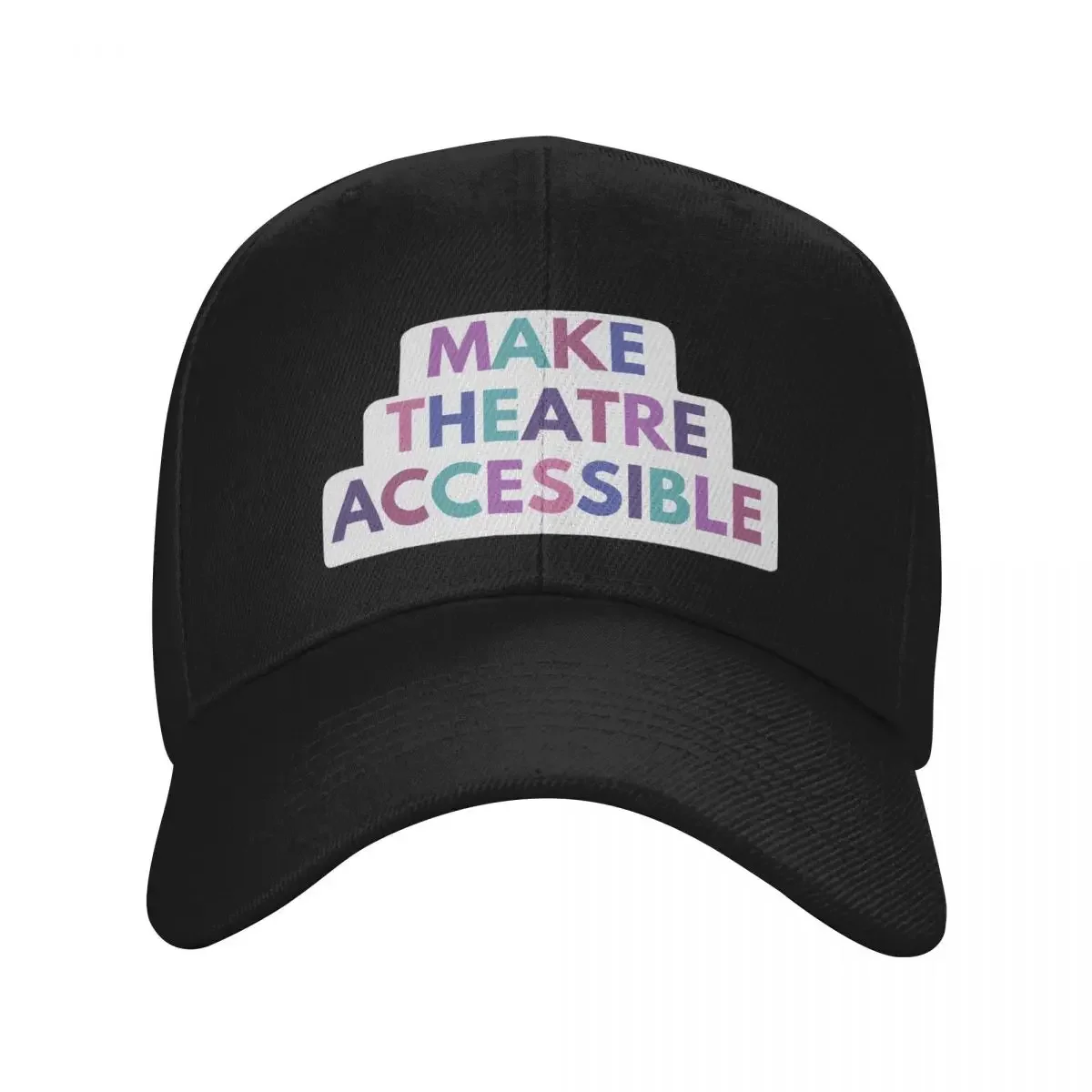 Make Theatre Accessible Baseball Cap Winter hat party Hat Sunscreen Funny hats Ladies Men's