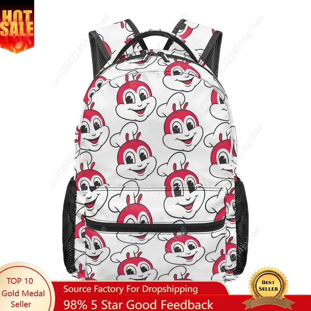 J-Jolli bee All-over Print Student Backpack Custom Casual Suitable for Travel and Camping Lightweight, and Easy To Clean