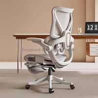 High-Back Mesh Executive Office Chair Modern Ergonomic Computer Chair Reclining Home Desk Chairs with Adjustable Lumbar Support