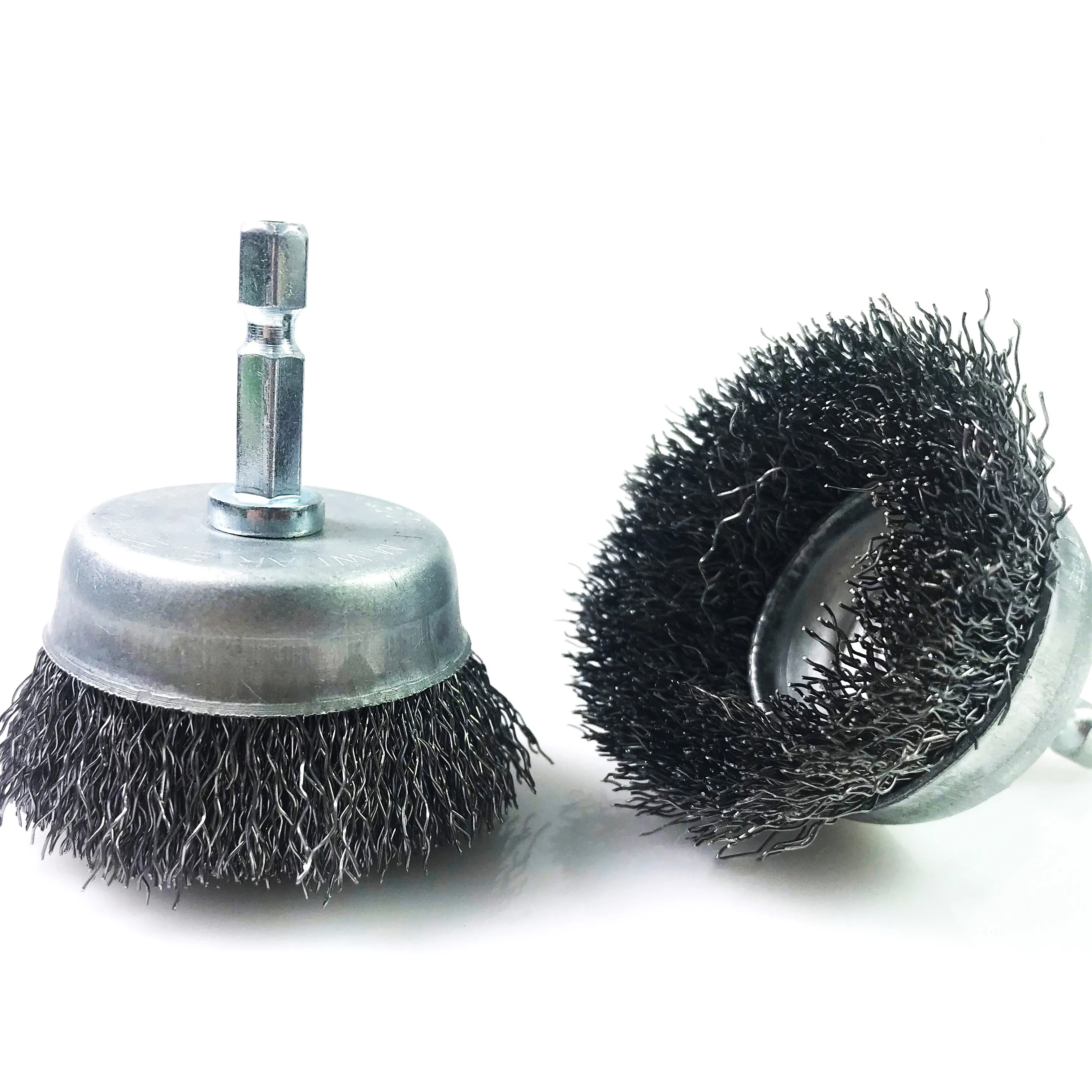 Citop 50mm  2 Inch Wheel Brush Dremel Rotary Tool for Drills Dremel Tools Metal Rust Removal Polishing 1-3pcs Bowl Brush