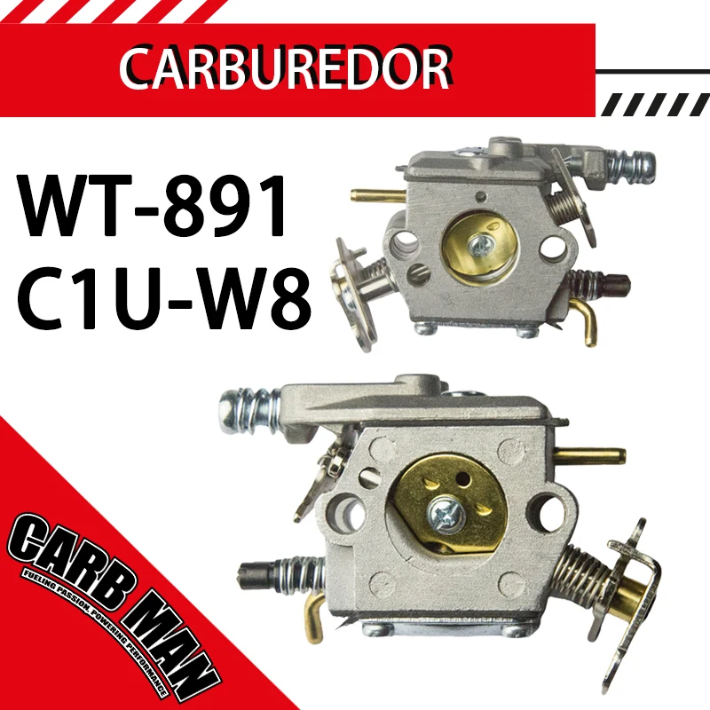 

Chainsaw Carburetor For Walbro ZAMA WT-391 C1U-W14 WT-89 WT-600 WT-624 WT-625 WT-891 C1U-W8 Poulan 1950 2050 2250 2375