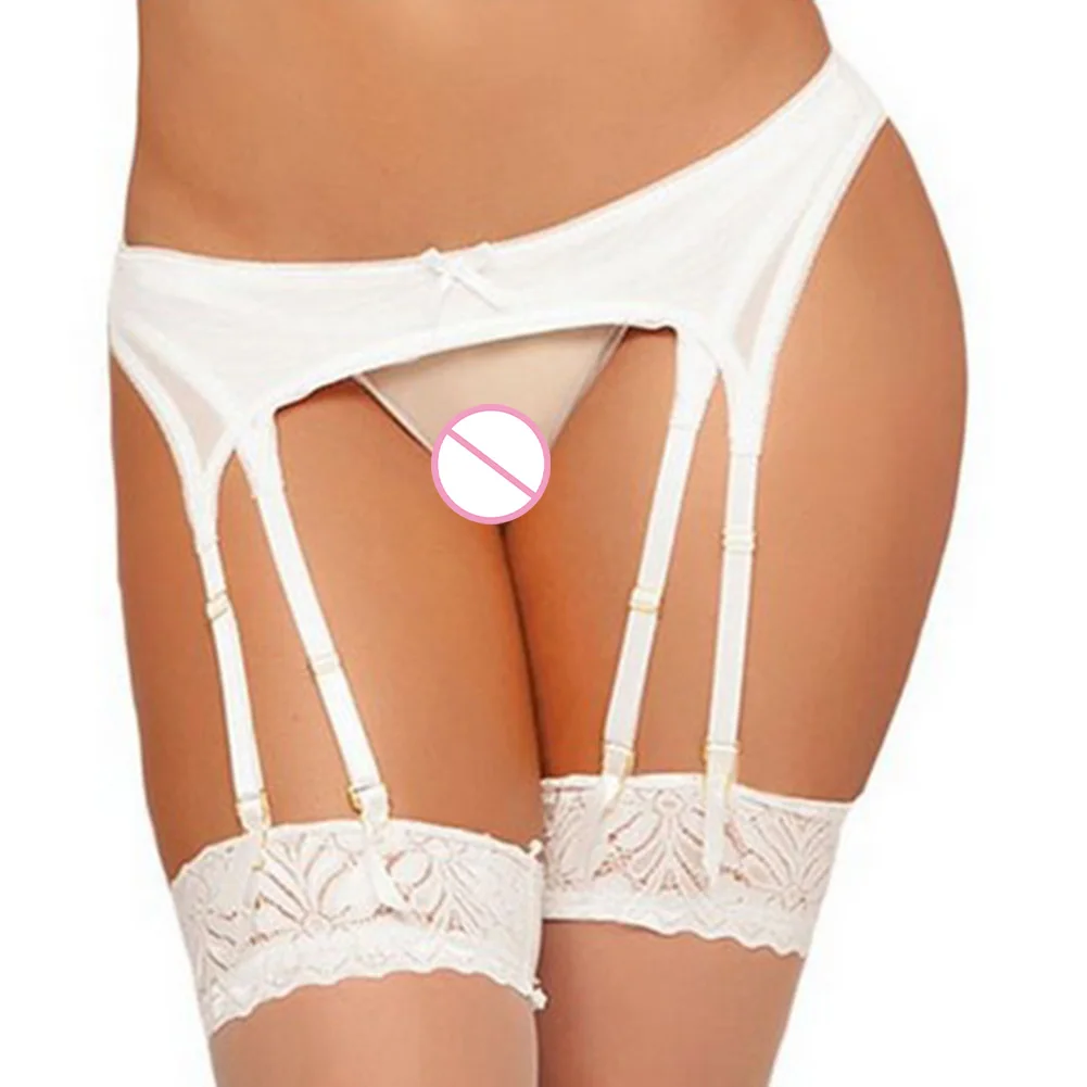 Holiday Lingerie Set Sexy Underwear Medium Strech Polyester Fabric Solid Pattern Seductive Cut Three-point Design