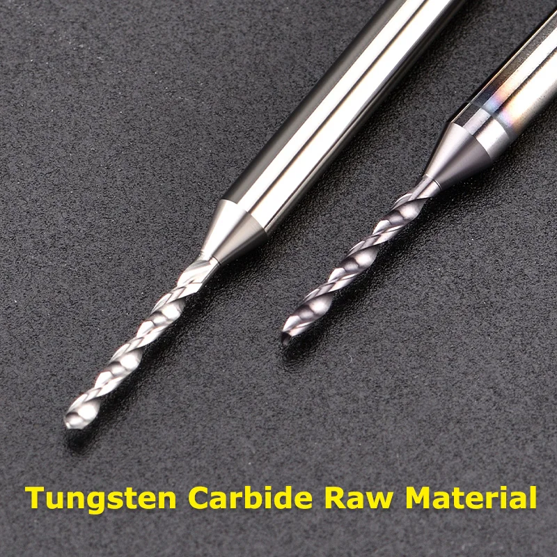 YZH Micro Drill Bit Precision Mini Twist Drill For Hole Shank D3 CNC Lathe Monolithic Metal 0.15mm to 2.95mm