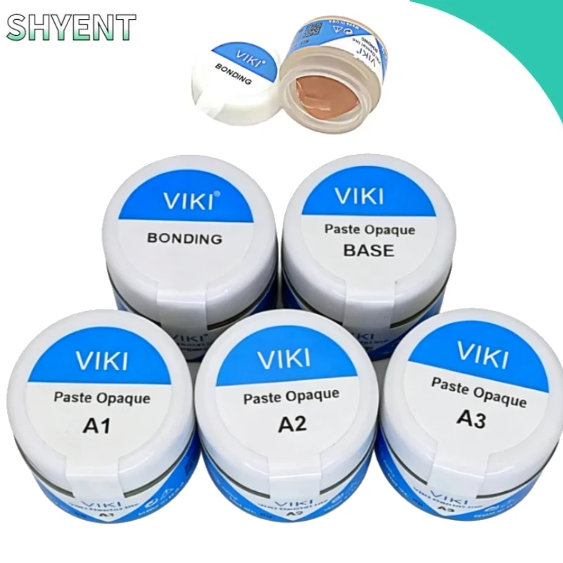 

5g/Bottle Dental Paste Opaque Porcelain Alloy Bonding Agent Metal Porcelain Dental Lab Materials NP Bonder All-Ceramic Adhesive