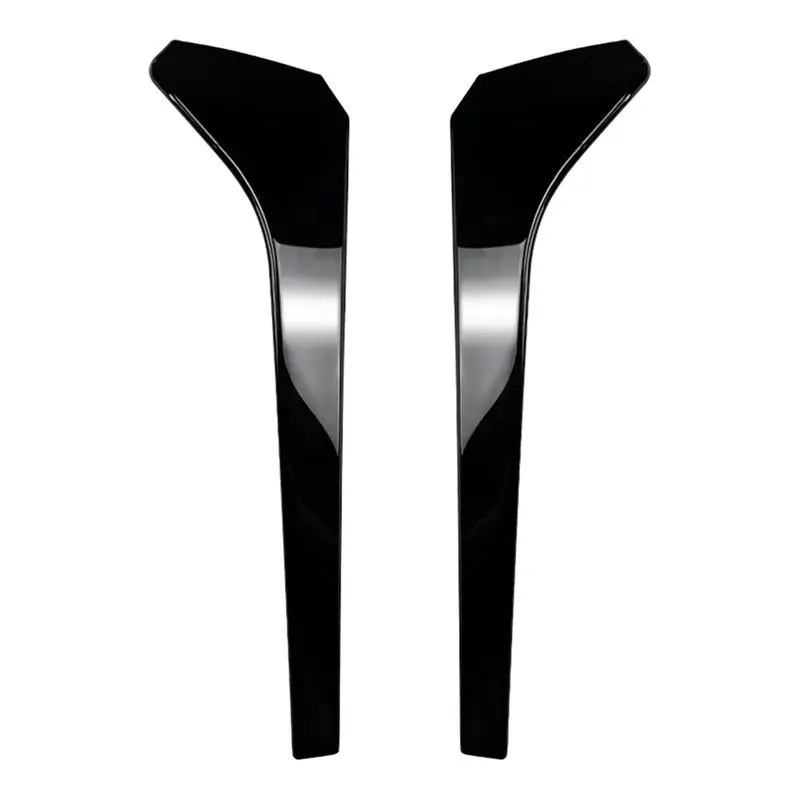 

For VW Tiguan MK2 R-Line 2017-2023 Bright Black Car Rear Window Spoiler Side Wing Cover Trim Car Replacement Accessories