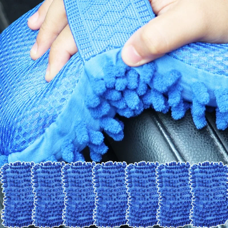 

Перчатка для мойки автомобиля, перчатка для мойки из синели, полоскание кораллового флиса, легкий аппликатор воска, краска, безопасная чистка для автомобильного шампуня, инструмент для автодетализации