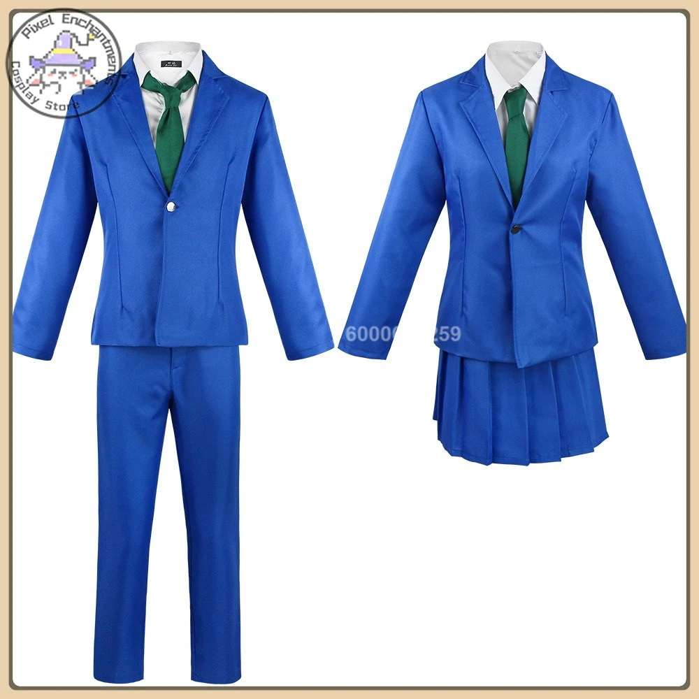 

Popular anime characters cosplay costumes anime Kudo Shinichi and Maoriland school uniform Comic-Con Halloween party costumes