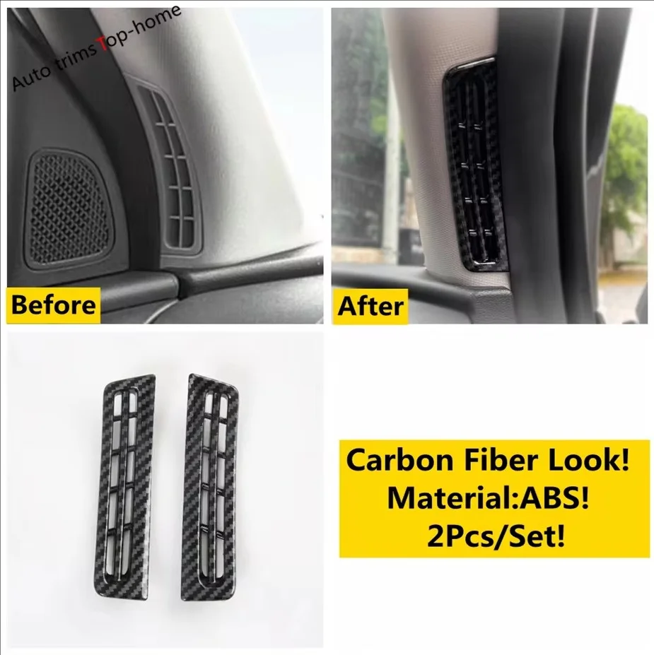 

Столб A, вентиляционные отверстия для кондиционера, декоративная рамка, накладка для Hyundai Tucson NX4 2021 2024-20220, автомобильные аксессуары