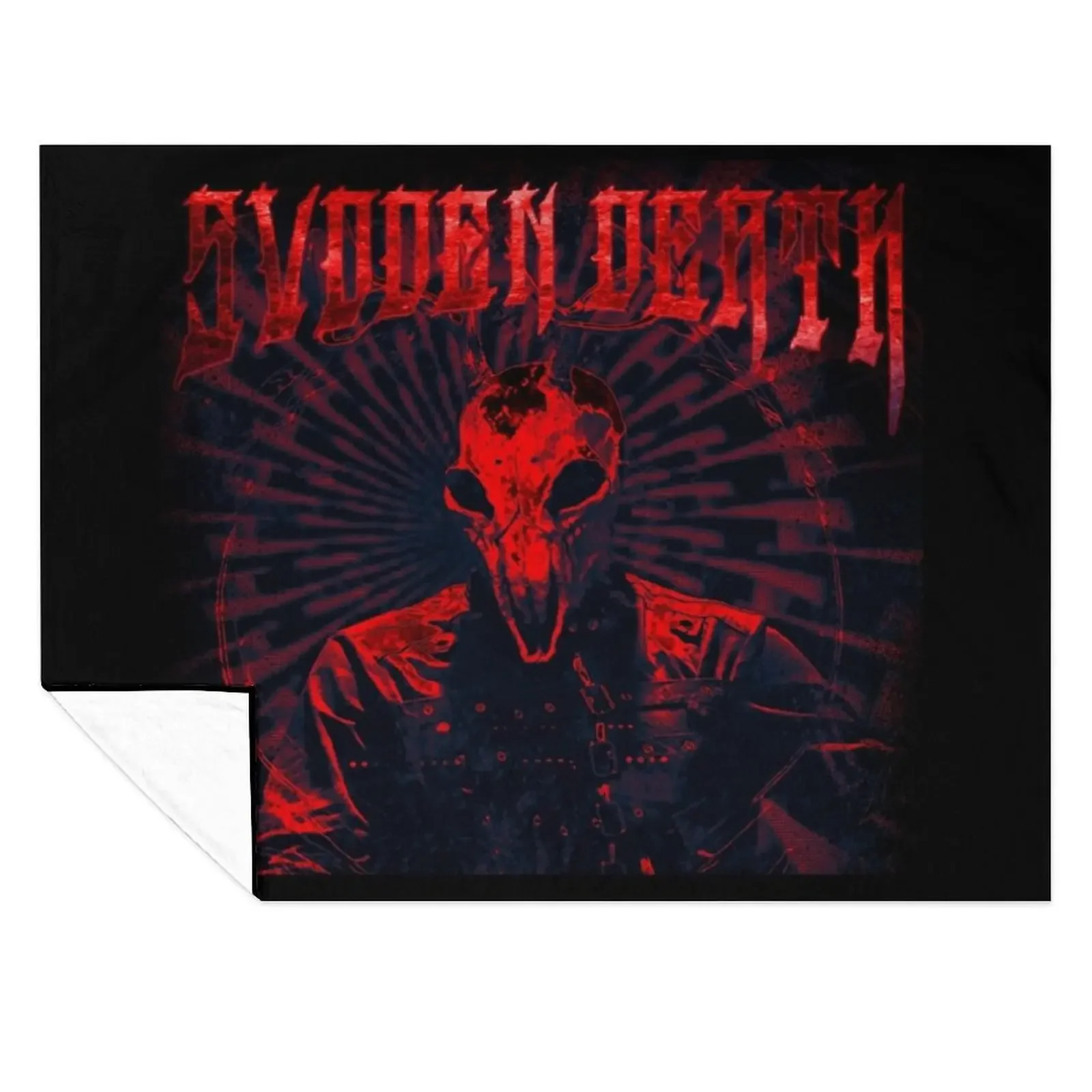

Svdden Death metal Throw Blanket Furry Luxury Thicken Luxury Throw for winter Blankets
