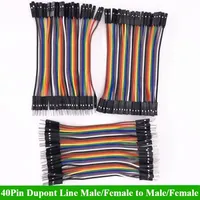 40-120PCS Dupont Line 10/15/20CM/30CM 40Pin Male to Male + Male to Female Female to Female Jumper Wire Dupont Cable for DIY KIT