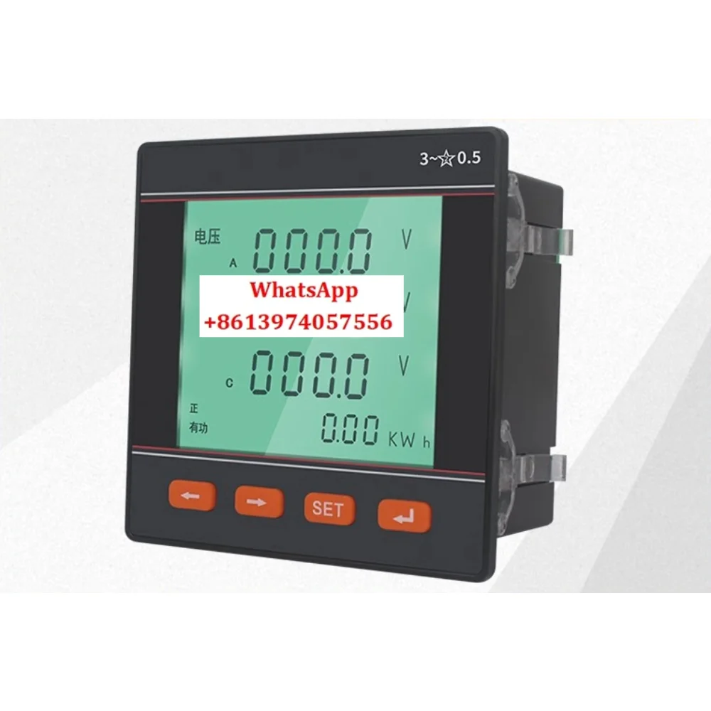 

Full power measurement Three-phase current Voltage Frequency Power Energy Multifunctional Instrument 485 Intelligent Harmonics