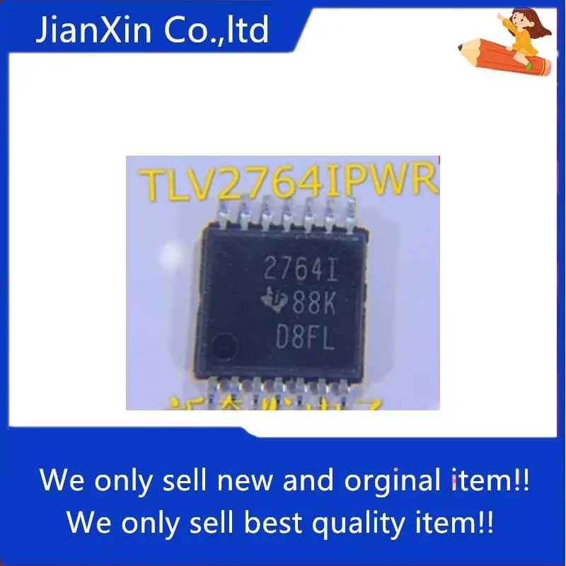 

10pcs orginal new TLV2764IPWR TSSOP14 Silkscreen 2764I Operaonal Amplifier - Operaonal Amplifier