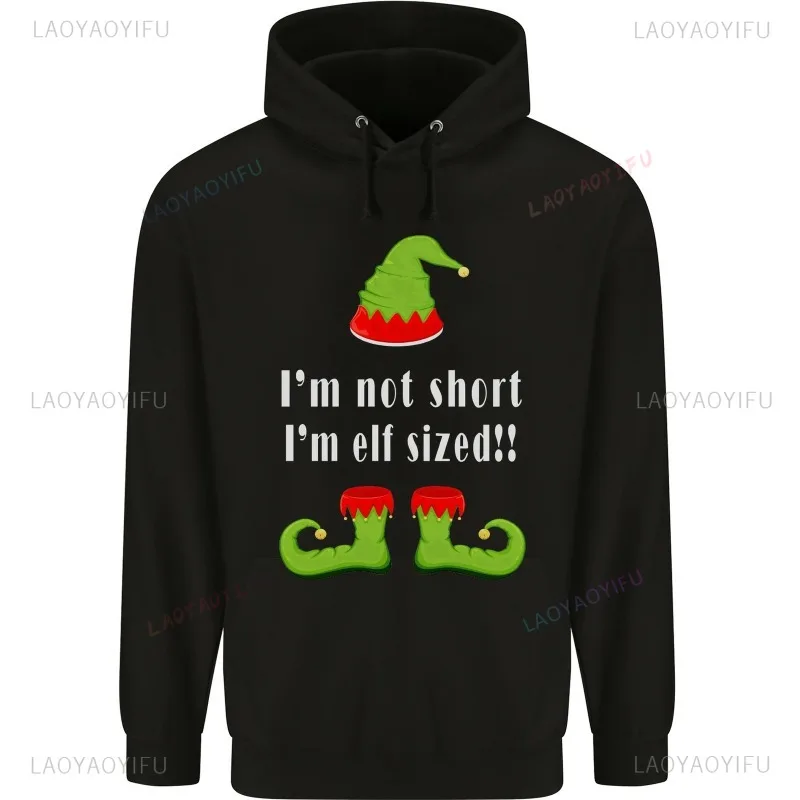 

Funny The Elf Team Christmas Hoodie Women's Pullover Men's Pullover Shirt New Autumn Winter Hot Sale Cozy Sweatshirt