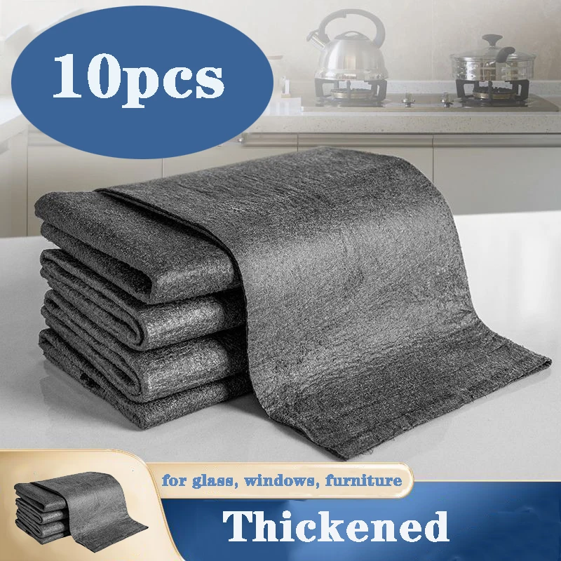 New Thickened Magic Cleaning Glass Cloth Streak Free Reusable Microfiber Cleaning Cloth All-Purpose Towels for Windows Glass