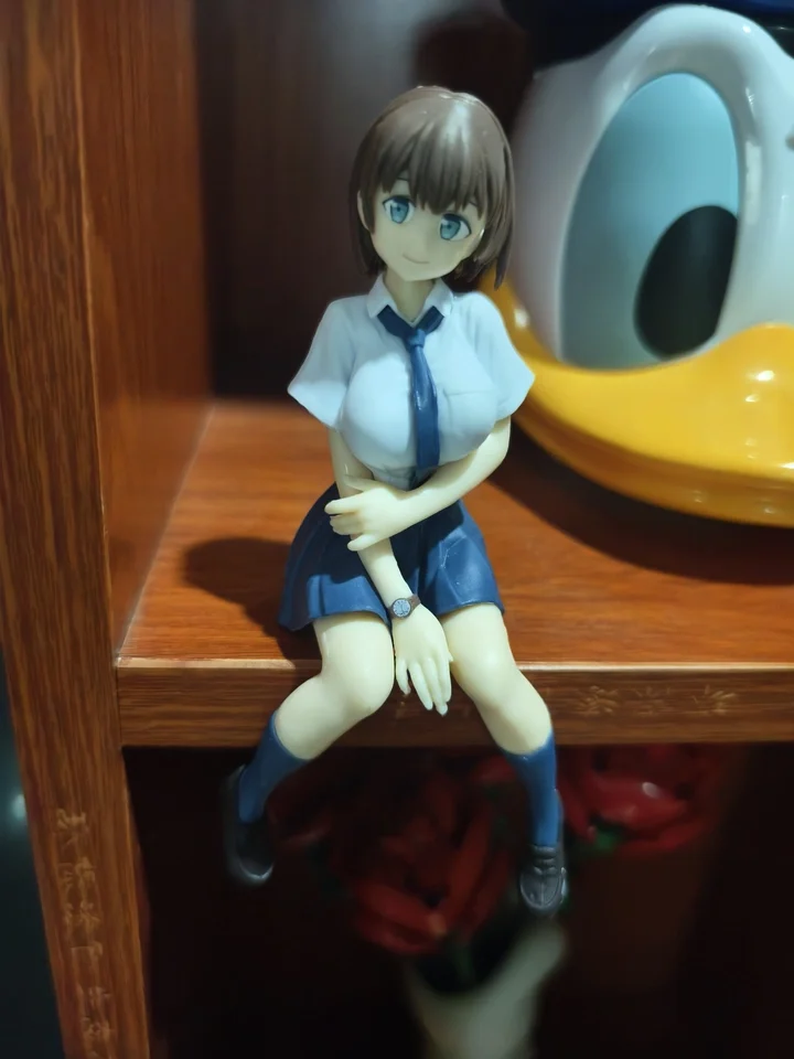 Высококачественный матросский костюм Сяоай, 2D фигурка аниме, лапша быстрого приготовления, красивая девушка, живописная модель, украшение автомобиля