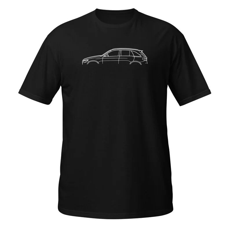 تي شيرت GLC 63 لعشاق السيارات صيفي 100% قطن تي شيرت رائع