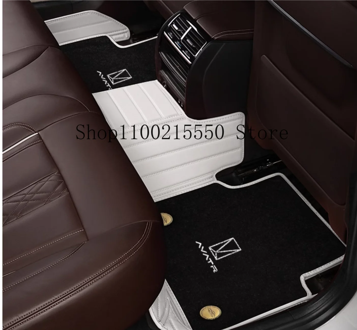 Accessories For AVATR 11 2023 2024 Avatr11 Car Floor Mats Double Layer Custom Foot Pads Salon Carpet Coverage Interior