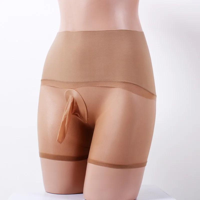 Sissy bolsa calcinha gay homem malha retalhos roupa interior respirável estiramento boxers com jj conjunto meados de cintura sexo bugle bolsa underpant