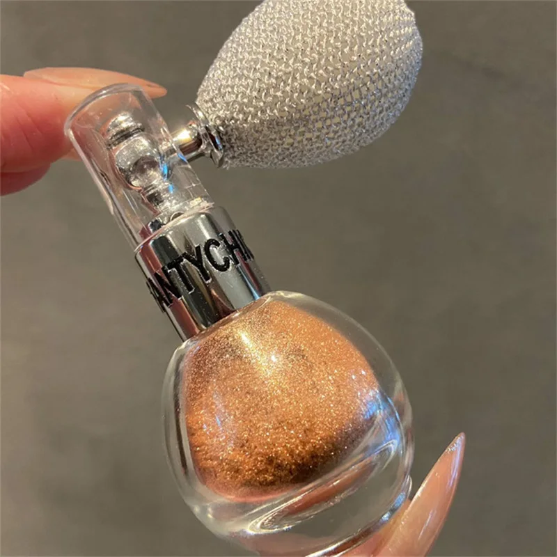 Diamond Highlighter Glitter Spray High Gloss Air Bag Powder Fragrance Shiny High Light Glitter Face Body Makeup Cosmetics Hot