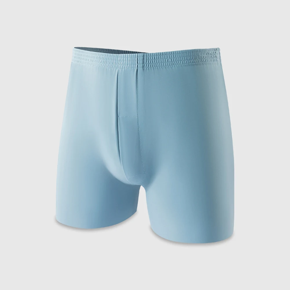 

Comfortable Mid-waisted Underwear Loose Trunks Seamless Boxers Classic Style Comfortable Homewear New Condition