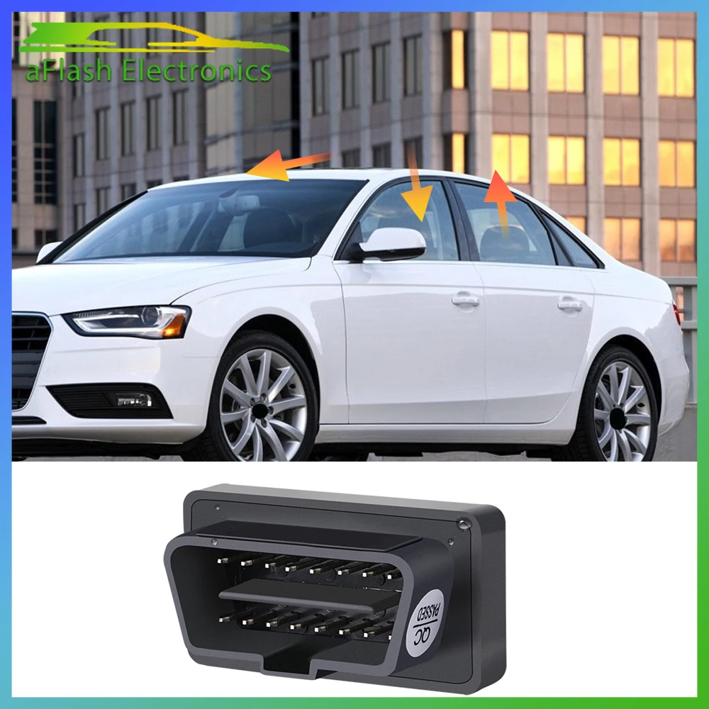 For Audi A4 B8 B8.5 A5 2009-2016 Car Auto Speed Lock Power Window Closer Controller Automatic Window Lifter OBD Device Module