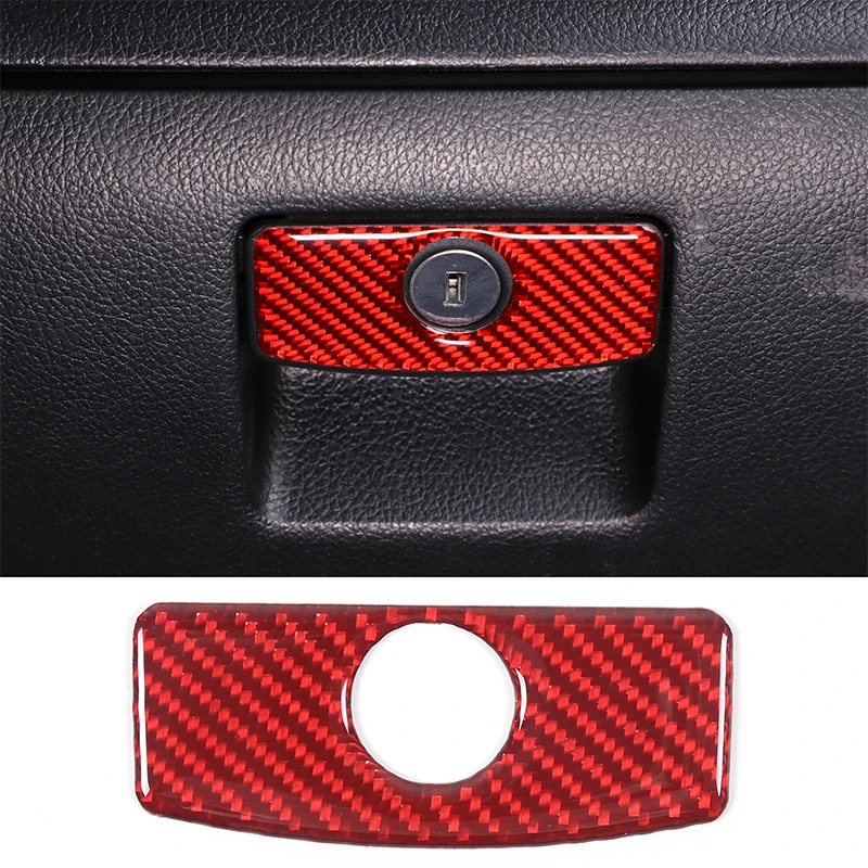 

For Subaru Forester 2013-2018 Soft Carbon Fiber Car Passenger Side Glove Box Switch Sticker Auto Interior Accessories