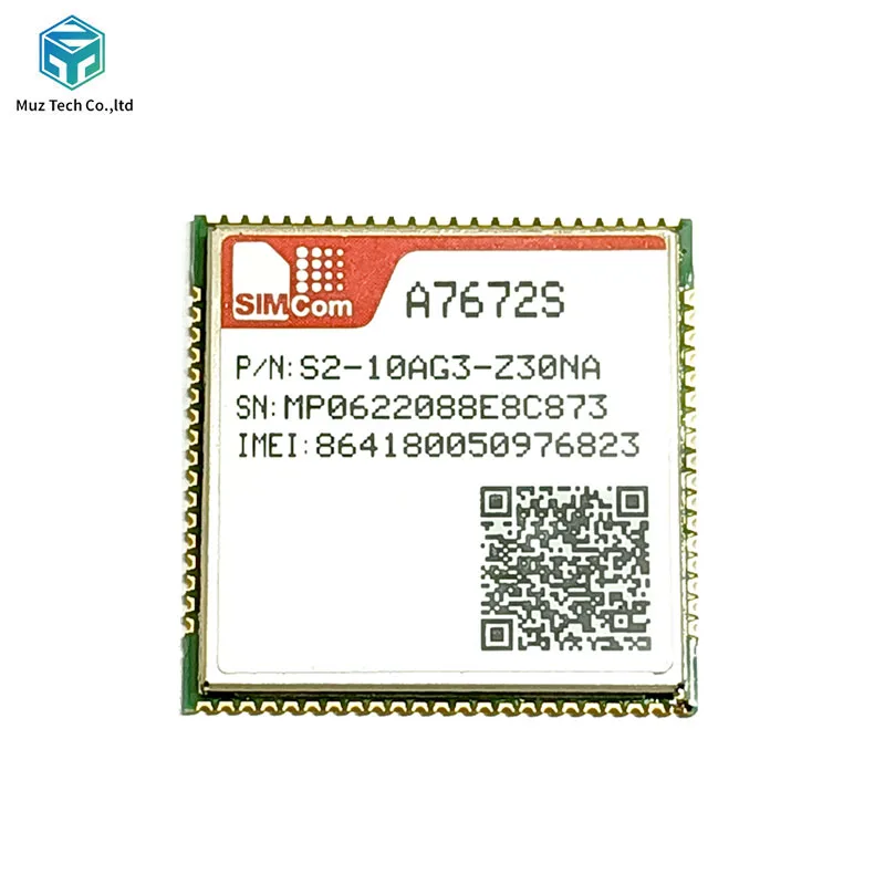 Módulo SIMCOM LTE Cat1 A7672SA 4G+2G+Voz A7672SA-FASE con GNSS+BT A7672SA-LASE sin GNSS+BT para Australia/Sudamérica